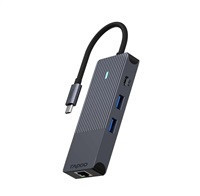 Rapoo USB-C Multiport Adapter, 8-in-1 11412