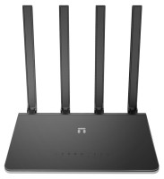 Netis System AC1200 wireless router Dual-band (2.4 GHz / 5 GHz) Gigabit Ethernet Black