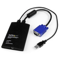 StarTech.com NOTECONS02 - Černé kabelové rozhraní a přechodky