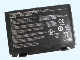 TRX baterie Asus/ 5200 mAh/ pro A32-F82/ K40/ K50/ K60/ K70/ X5/ X65/ X70