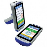 Joya Touch Basic, 2D, Wi-Fi, NFC, šedo-červený