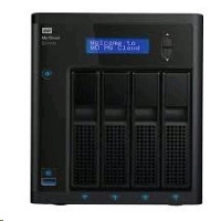 WD My Cloud EX4100, RAID, 16TB (4x4TB), 10/100/1000 Mb/s, black