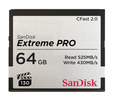 SanDisk CFAST 2.0 VPG130 64 GB Extreme Pro Paměťová karta