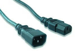 OEM Kabel síťový 220V 3m prodlužovací monitor - počítač (DOPK1701)