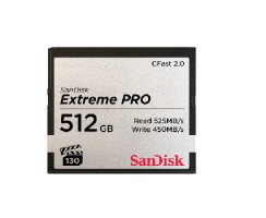 SanDisk CFAST 2.0 VPG130 512GB Extreme Pro