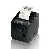 Citizen CT-S801II,8 bodů/mm (203 dpi), displej, černá tiskárna účtenek