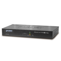 Planet VC-234 network switch Managed Fast Ethernet (10/100) Black 1U