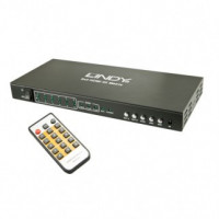 Lindy HDMI 4K Matrix Switch UHD 3D PiP 2160p24 max MHL 2 6x2