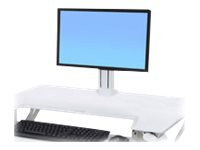 Ergotron WorkFit Single LD Monitor sada - Sada pro upgrade počítačového vozíku pro Displej LCD - bíl