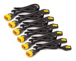 APC Power Cord Kit, ( 6ea) ,Locking, 10A, 100-230V, C13 to C14 1,8m
