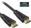 Kabel HDMI High Speed + Ethernet kabel, zlacené konektory, 5m